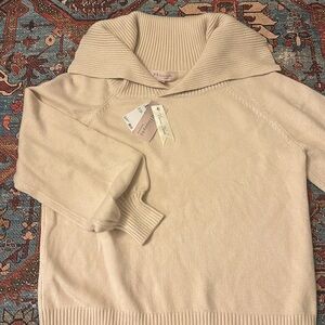 Cream Philosophy sweater